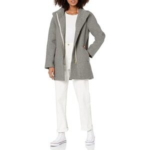 Nwt J. Crew Grey City Coat